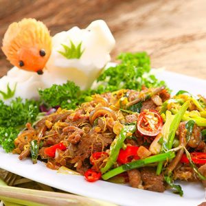 Dê xào lăn