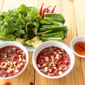 Tiết canh dê